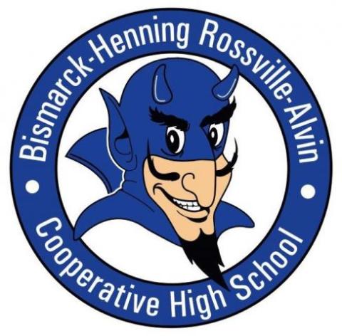Bismarck-Henning Rossville-Alvin Blue Devils